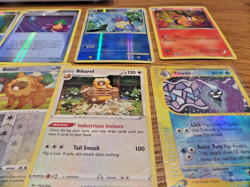 10 POKEMON Holofoil Cards Different GERMAN Series GOOD condition - Image 3