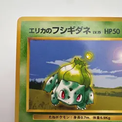 NM - Erika's Bulbasaur LV.15 -No.001 Old Back Japanese Pokemon Card (443) - Image 2