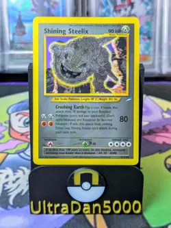 Pokemon TCG Shining Steelix Neo Destiny Card 112/105 WOTC - Image 1