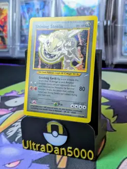 Pokemon TCG Shining Steelix Neo Destiny Card 112/105 WOTC - Image 2