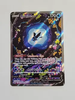 Lumineon v Crown Zenith: Galarian Gallery Ultra Rare Card #GG39/GG70 - Image 1