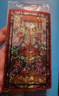 MetaZoo SEANCE Big Box THE CHARIOT Tarot Card Full Holo Sealed Target Blister - Image 1