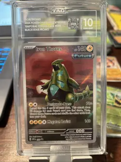 Iron Thorns 098 Sv: Scarlet & Violet Promo Cards Holo TAG 10 Gem Mint - Image 1