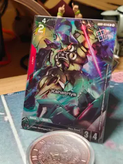 Kshatriya GD01-051 Store Tournament Winner Promo Card Gundam TCG Foil English - Image 1