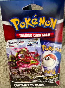 2024 Pokemon TCG Mystery Blister Pack *25 Cards* *Guaranteed Foil Card* - Image 1