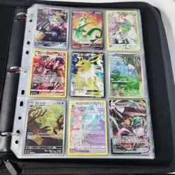 Huge Binder Collection Lot of 180 Pokemon Cards Mixed EX SV Holo Full Art LP/NM - Image 1