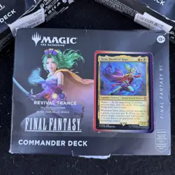 MTG Final Fantasy Commander Decks Cloud Ex-SOLDIER Terra Lot of 3 Damaged Boxes - Image 2