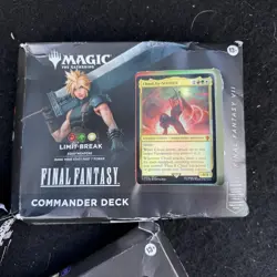 MTG Final Fantasy Commander Decks Cloud Ex-SOLDIER Terra Lot of 3 Damaged Boxes - Image 3