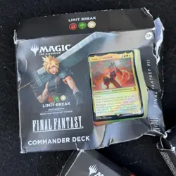MTG Final Fantasy Commander Decks Cloud Ex-SOLDIER Terra Lot of 3 Damaged Boxes - Image 4