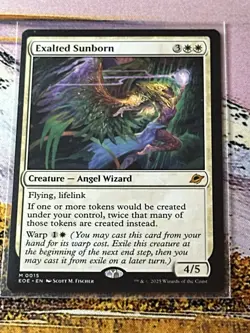 MTG #015 Exalted Sunborn Edge Of Eternities (EOE) - Image 2