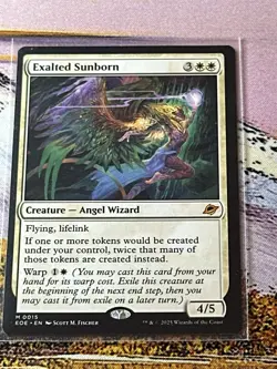 MTG #015 Exalted Sunborn Edge Of Eternities (EOE) - Image 3