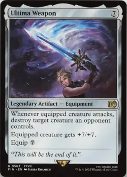 Ultima Weapon R FINAL FANTASY 563 NM MTG - Image 1
