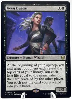 Keen Duelist 042/081 Commander 2021 C21 MTG NM - Image 1