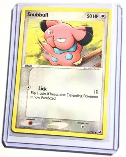 SNUBBULL - 74/115 - EX Unseen Forces - Common - Pokemon Card - NM - Image 1