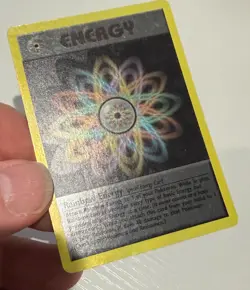 2002 Pokemon Rainbow Energy (WotC 2002 Energize League Promo) Reverse Holo LP - Image 3