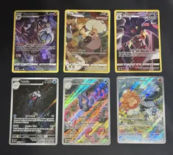 Pokemon TCG Full Art Lot: 6 Card Collection Set - Image 1