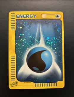 Water Energy Pokemon Card Japanese 2002 Holo E-Series McDonald's Promo - Image 1