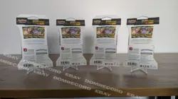 Pokemon Evolving Skies Sleeved Booster Pack Art Set (4 packs total) - Image 2