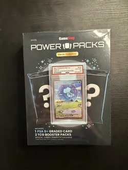 Gamestop Pokemon Power Pack Series 3- 2 Packs & 1 PSA Slab Brand new, Sealed - Image 1
