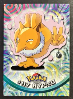 2000 Pokemon #96 DROWZEE #97 HYPNO TV Animation Edition Blue Logo TCG - Image 2