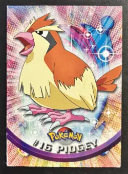 Pokemon Topps Pidgey #16 - 1999 TV Animation Series 1 Green Logo - Image 1