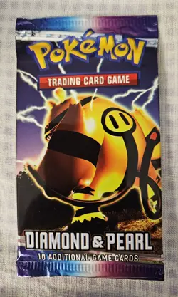 POKEMON DIAMOND & PEARL BASE SET SEALED BOOSTER PACK ELECTIVIRE ART WORK - Image 1