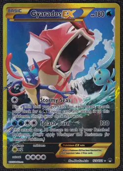 Pokemon Gyarados EX 123/122 Full Art XY Breakpoint - Image 1