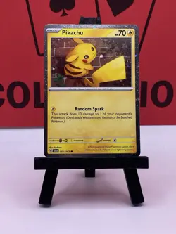 Pikachu 51/162 Temporal Forces Pokemon TCG Holo Common 2024 VLP - Image 2