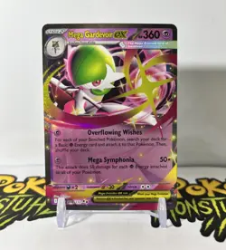 Pokemon TCG Mega Gardevoir ex 060/132 Mega Evolution Double Rare Holo NM - Image 1