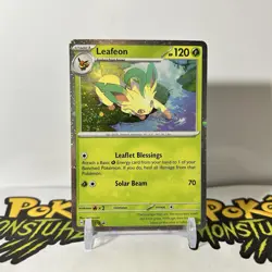 Pokemon Leafeon 170 Cosmos Holo Black Star Promo - NM/M - Image 1