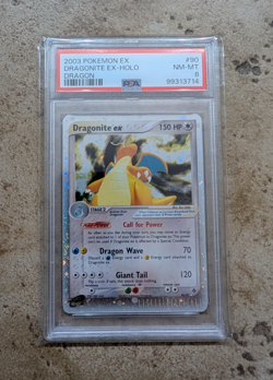 Pokemon Dragonite ex 90/97 Dragon Holo PSA 8 - Image 1
