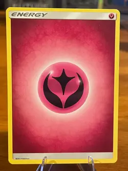 2017 Pokemon TCG Sun And Moon Crimson Invasion Fairy Energy MP - Image 1