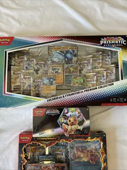 Pokemon Bundle: Lucario ex & Tyranitar ex Premium, Surprise Box And Charizard ex - Image 2