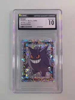 Pokemon 1999 Merlin S15 Gengar-Prism CGC 10 Gem Mint 💎 - Image 1