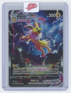 Pokemon Sword & Shield Promo Jolteon VMax Alternate Full Art Promo #SWSH184 - Image 1