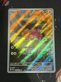 Pawmi 226/091 SV: Paldean Fates Holo Pokemon TCG Near Mint Illustration Rare - Image 1
