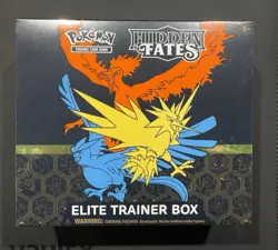 Pokemon Hidden Fates Elite Trainer Box - Factory Sealed - Image 1