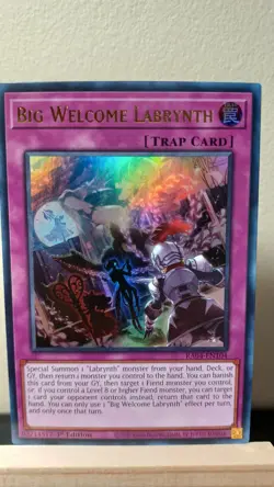 Big Welcome Labrynth 1st Edition [NM] - Yu-Gi-Oh! RA04 [Ultra Rare] - Image 1