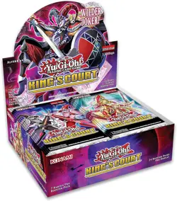 Yu-Gi-Oh! Kings Court Display 24 Booster Englisch 1. Auflage TCG Neu versiegelt 4012927848883 - Image 1