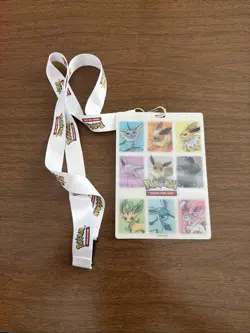 Pokemon Evolving Skies EEVEE Promotional Lenticular Motion Card & Lanyard NEW - Image 1