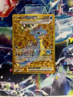 Pokemon Lapras ex Secret Rare 164 Sv: Scarlet & Violet Promo Cards Holo NM - Image 3