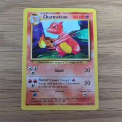 Pokemon TCG Original Base Set Uncommon Card - Chameleon 24/102 1999 - Image 1