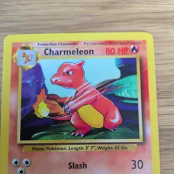Pokemon TCG Original Base Set Uncommon Card - Chameleon 24/102 1999 - Image 2
