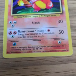 Pokemon TCG Original Base Set Uncommon Card - Chameleon 24/102 1999 - Image 3