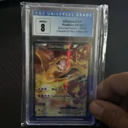 CGC 8 NM-MINT+ Charizard EX XY121 FULL ART HOLO PROMO Pokemon Card 053 - Image 5