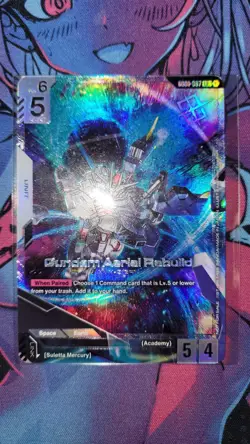 Gundam Card Game: Gundam Aerial Rebuild (Newtype Challenge 2025 Mission 1) - Image 1