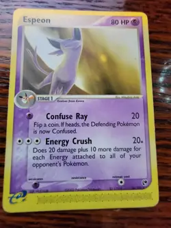 Pokemon Espeon 16/100 Non-Holo Rare Card EX Sandstorm Set 2003 LP - Image 1