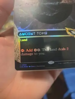 Ancient Tomb (0001) - Borderless Stellar Sights FOIL - Edge of Eternities MTG - Image 2