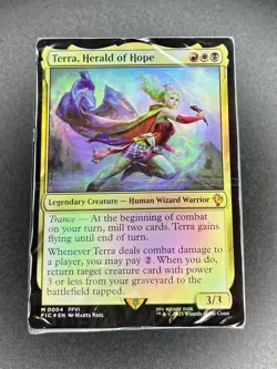 Terra, Herald Of Hope Commander Final Fantasy Magic The Gathering Sealed Deck - Image 1