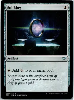 Sol Ring U Commander 2015 268 LP Normal - Image 1